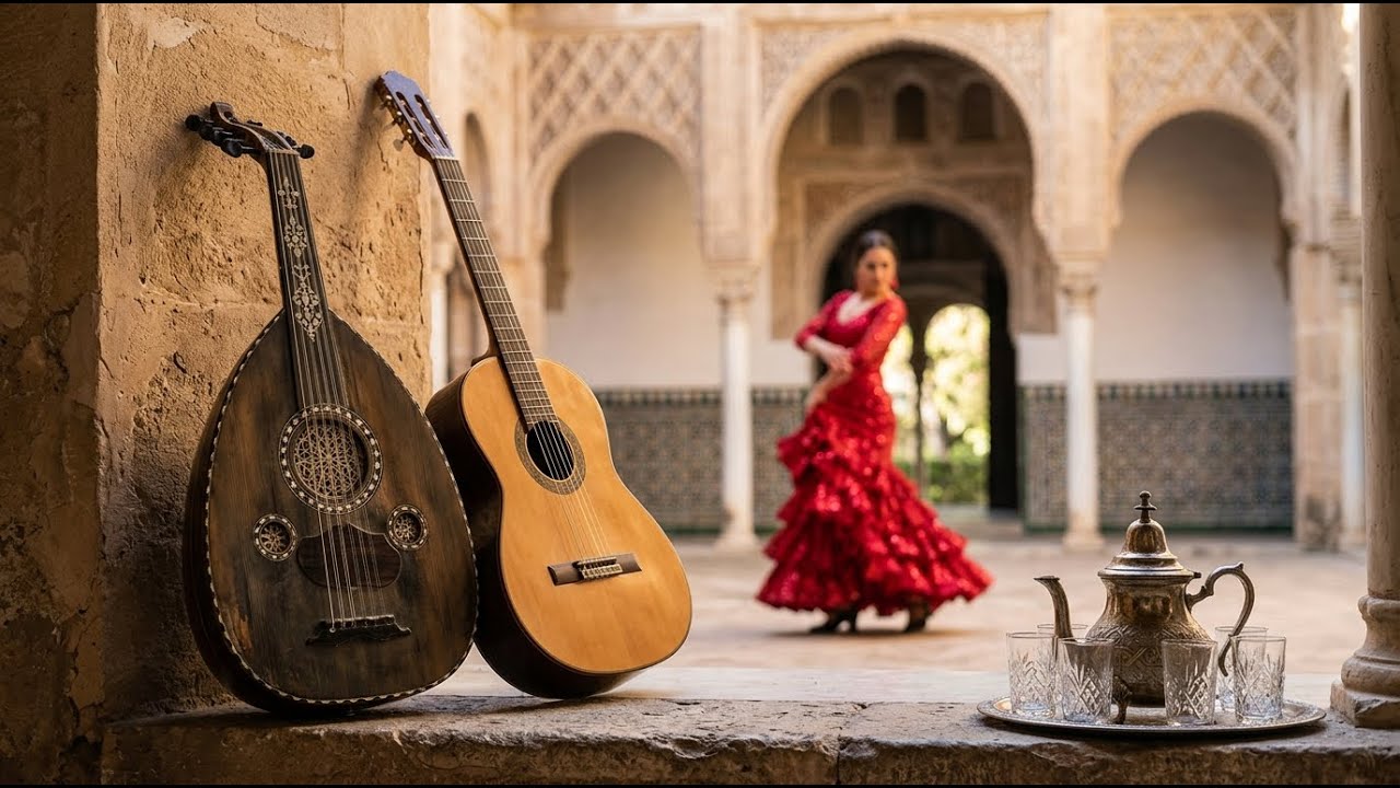 🌊 Noches Mediterráneas – Fusión de Guitarra Flamenca y Oud para Calma y Meditación 2026