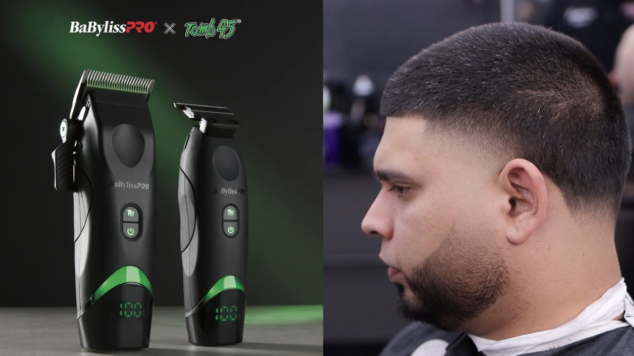 I DID THIS HAIRCUT WITH NEW BABYLISS TOMB 45 CLIPPER & TRIMMER