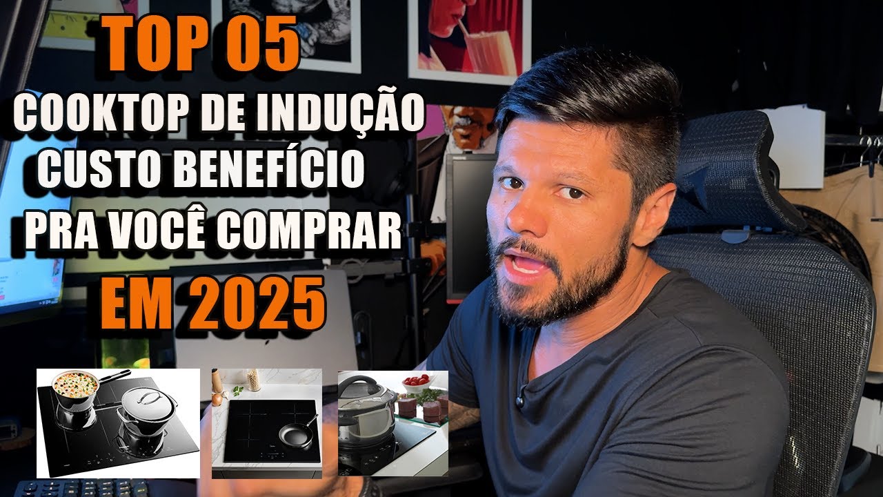 Top 05 Cooktop de indução custo beneficio pra você comprar em 2025