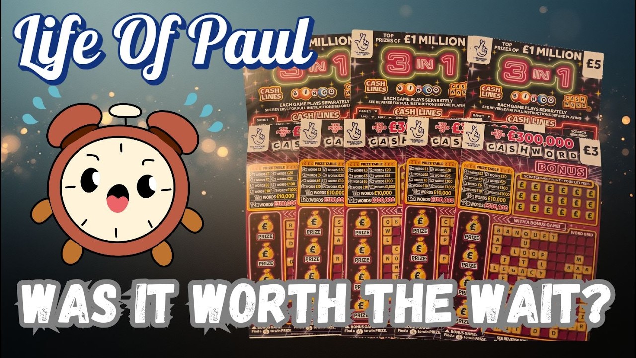 £30 of 3 in 1 and Cashword!