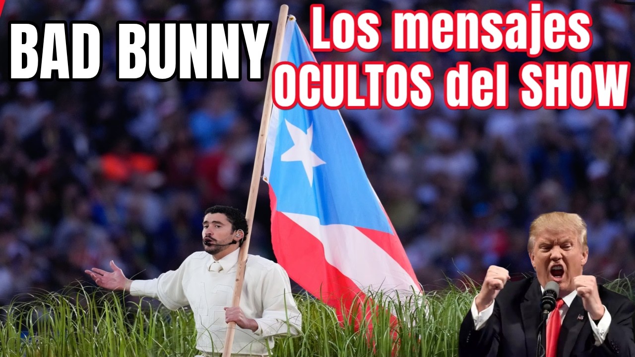 🚀 ¡MÁS QUE UN SHOW! Los 6 mensajes ocultos de Bad Bunny en el Super Bowl #badbunny #superbowl