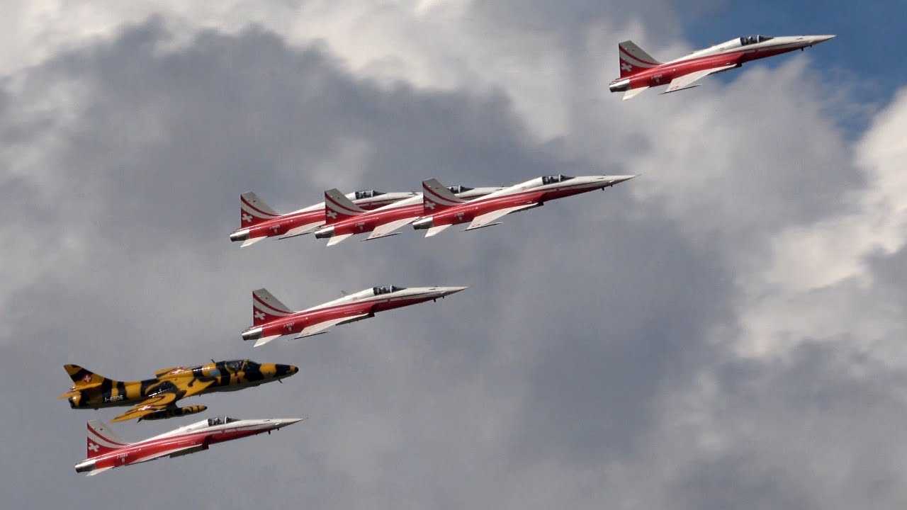 4Kᵁᴴᴰ PATROUILLE SUISSE @ AIRPOWER ZELTWEG 2019