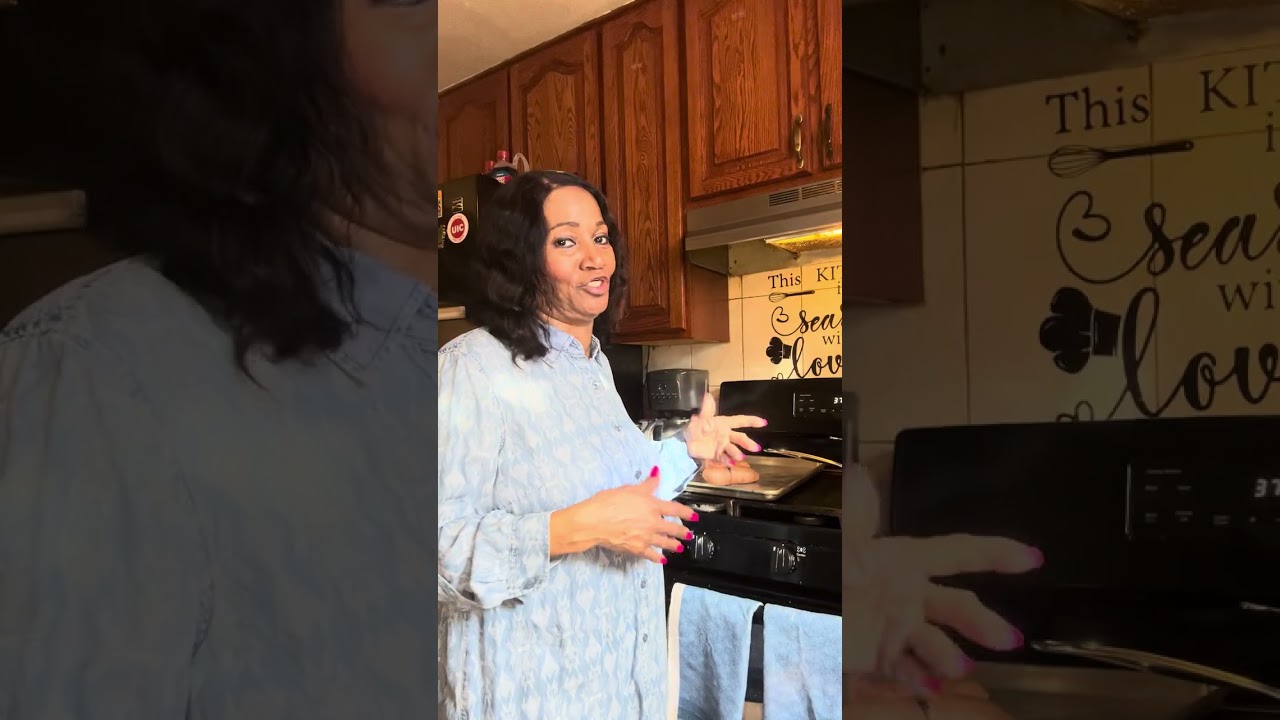 Join me as I cook asparagus, scallop, and baked sweet potatoes for lunch@robinjames9597