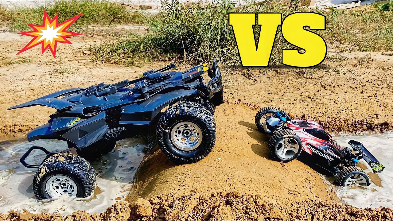 Batman RC Car vs Wltoys a959 | Remote Control Car | Wltoys RC Cars