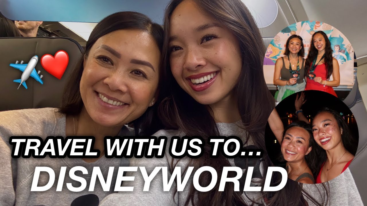 RUN DISNEY TRAVEL VLOG ultimate girl's trip! | The Laeno Family