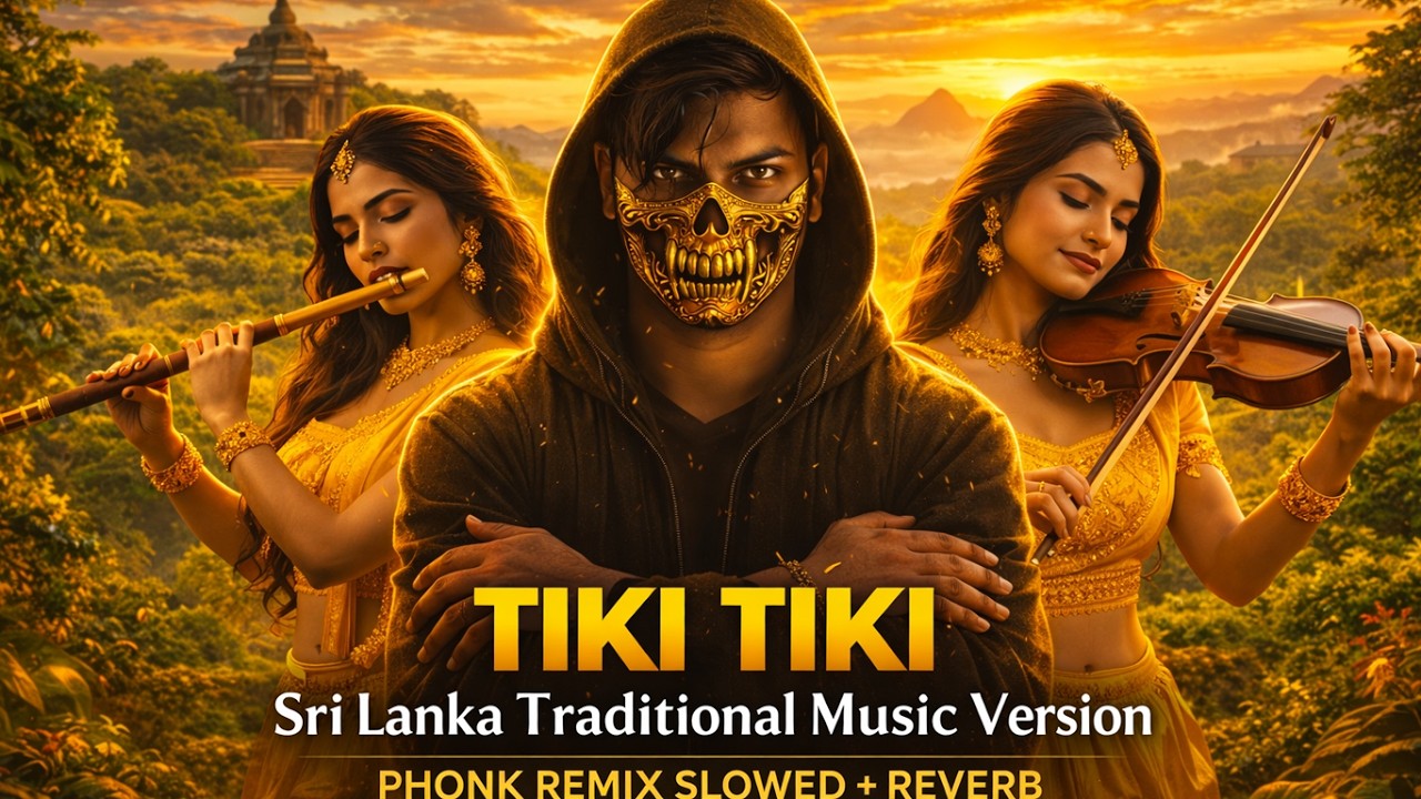 TIKI TIKI (Slowed + Reverb) 🇱🇰 | Sri Lanka Traditional Music Version | SL PMD ROX
