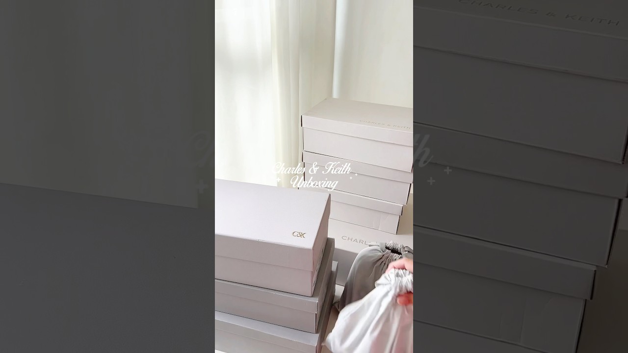 charles & keith unboxing 💌