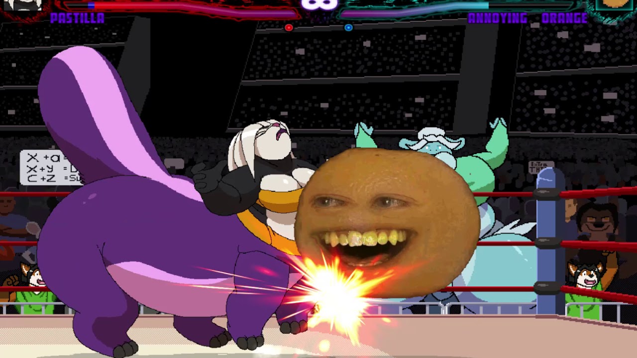 Mugen Pastilla vs Annoying Orange (Rematch)