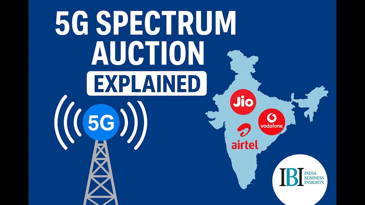 5G Spectrum Auction in India Explained | What It Means for Telecom & Consumers