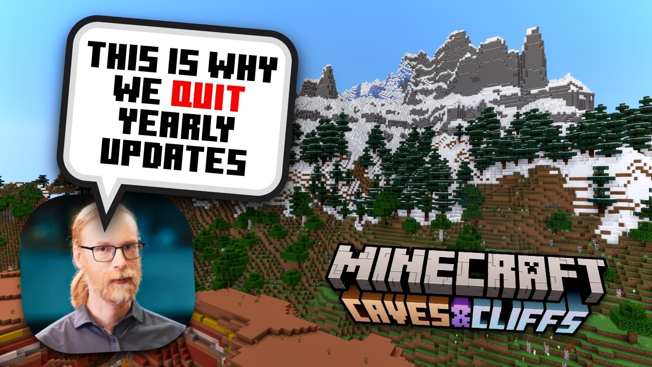 Caves & Cliffs Is The Reason For The Drop System