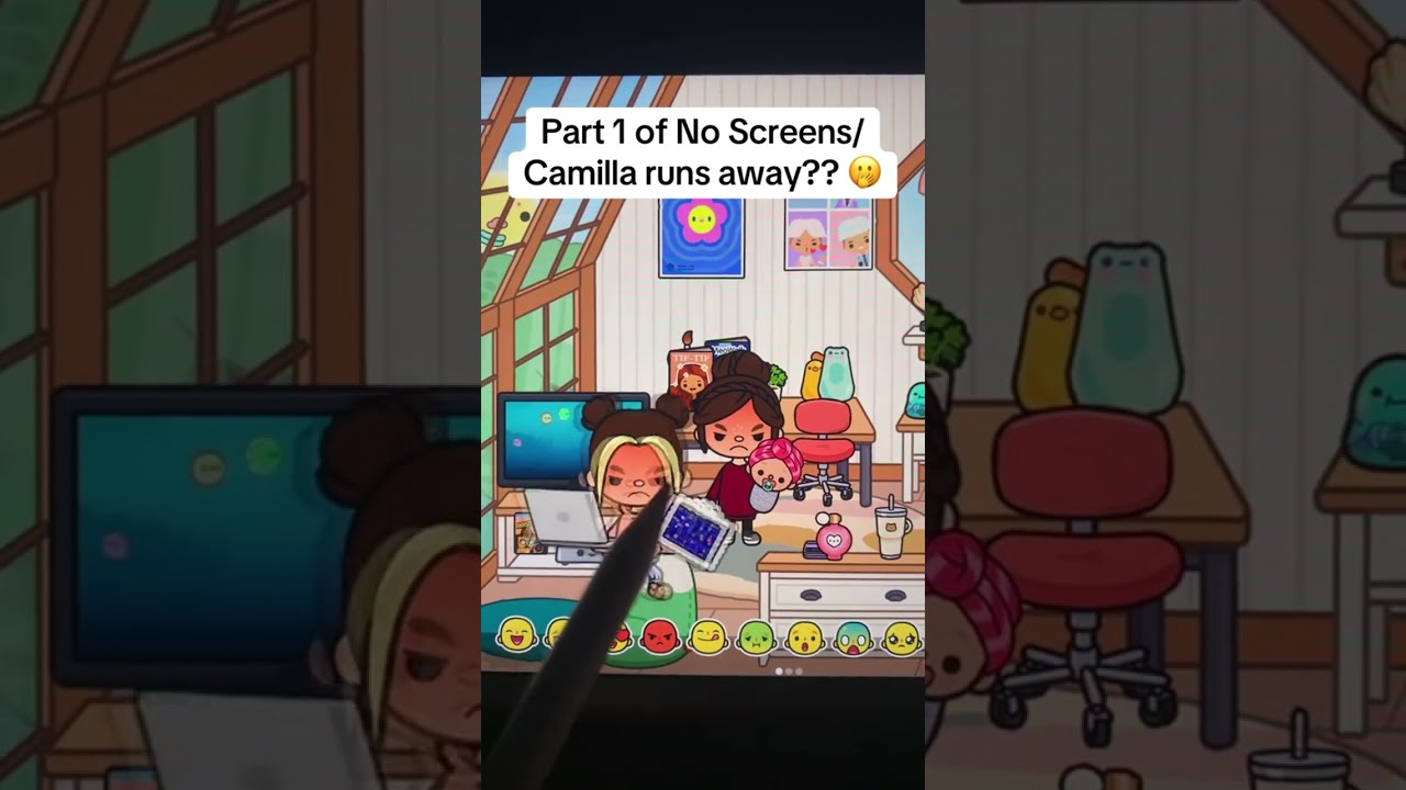 УБЕГАЮ 🤫😱 || *ГОЛОСОМ* || Ролевая игра Toca Boca в TikTok