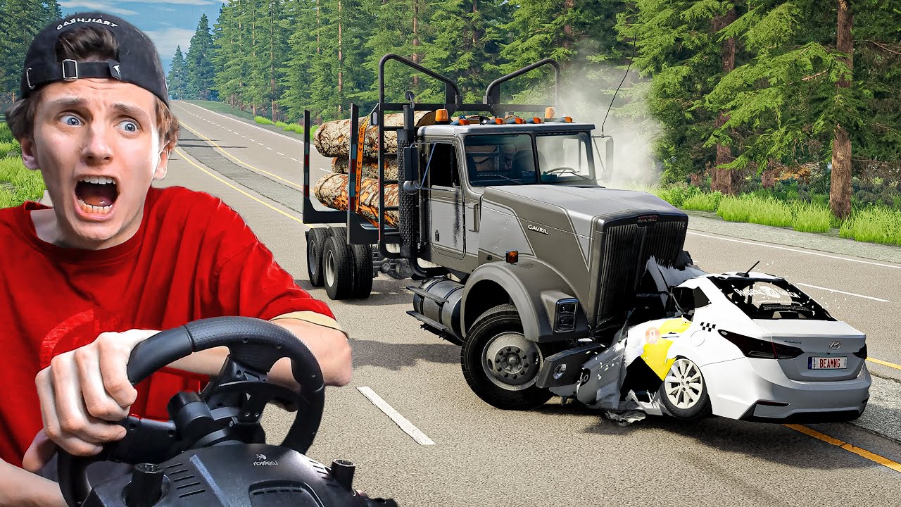 ТАКСИСТ НА СОЛЯРИСЕ РАЗБИЛСЯ НА ОГРОМНОЙ СКОРОСТИ | BeamNG.drive
