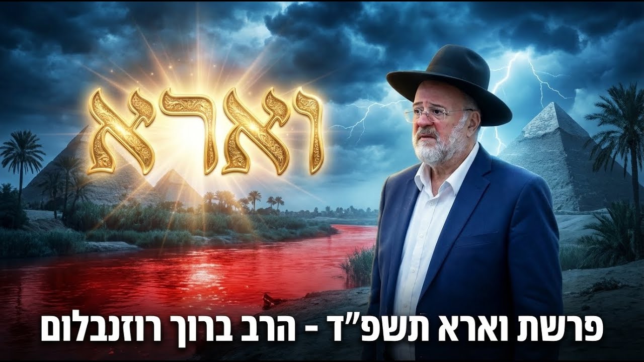 הרב ברוך רוזנבלום - פרשת וארא תשפ