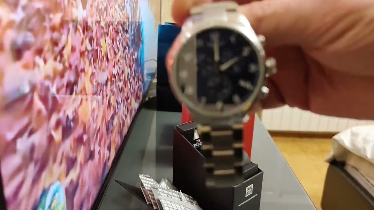 Купил себе часы Tissot T-sport XL хронографом 