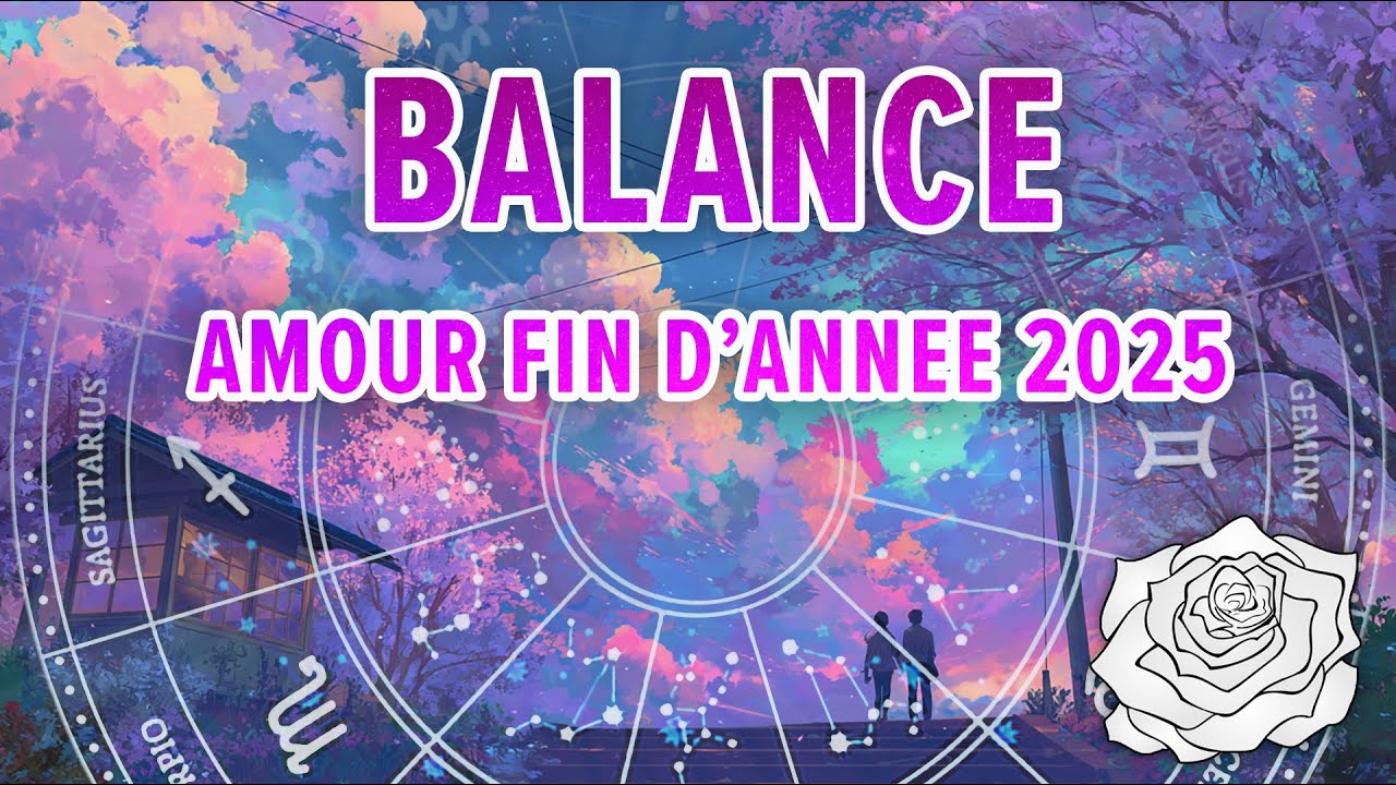 ♎️DES MESSAGE SUBTILS VOUS GUIDENT ! BALANCE - AMOUR FIN D'ANN&Eacute;E 2025