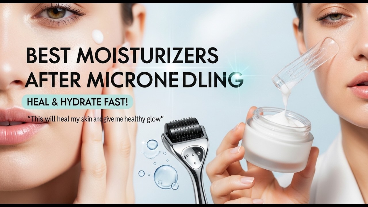 Top 5 Best Moisturizers After Microneedling 1026 | Stop! Don’t Use Your Regular Moisturizer After