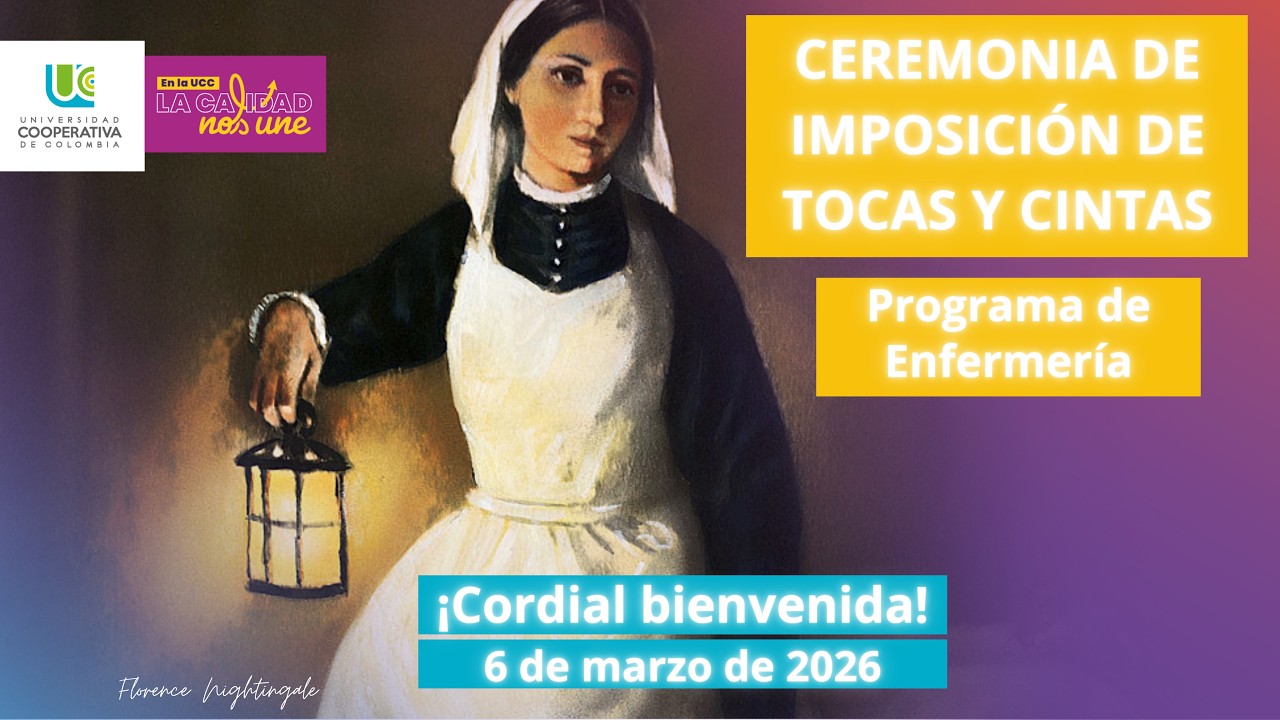 Ceremonia de Imposición de tocas y cintas - Programa de Enfermería 2026