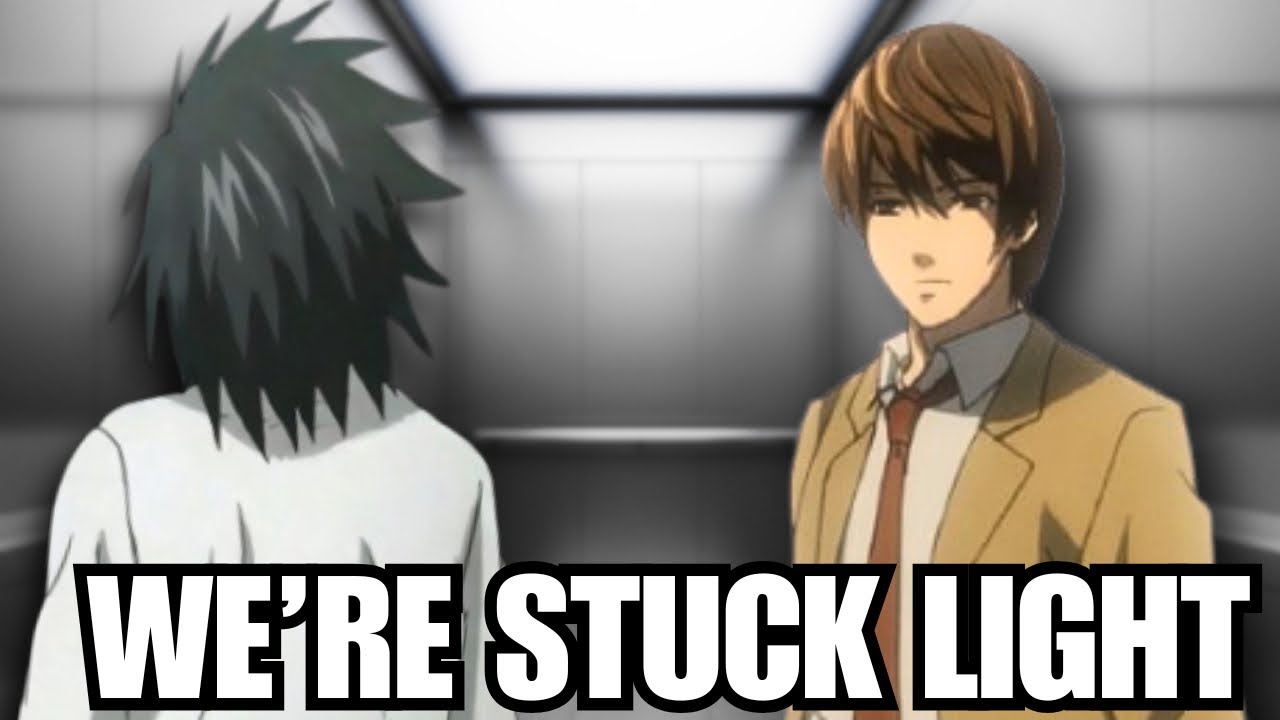 Death Note but they’re stuck in an elevator 