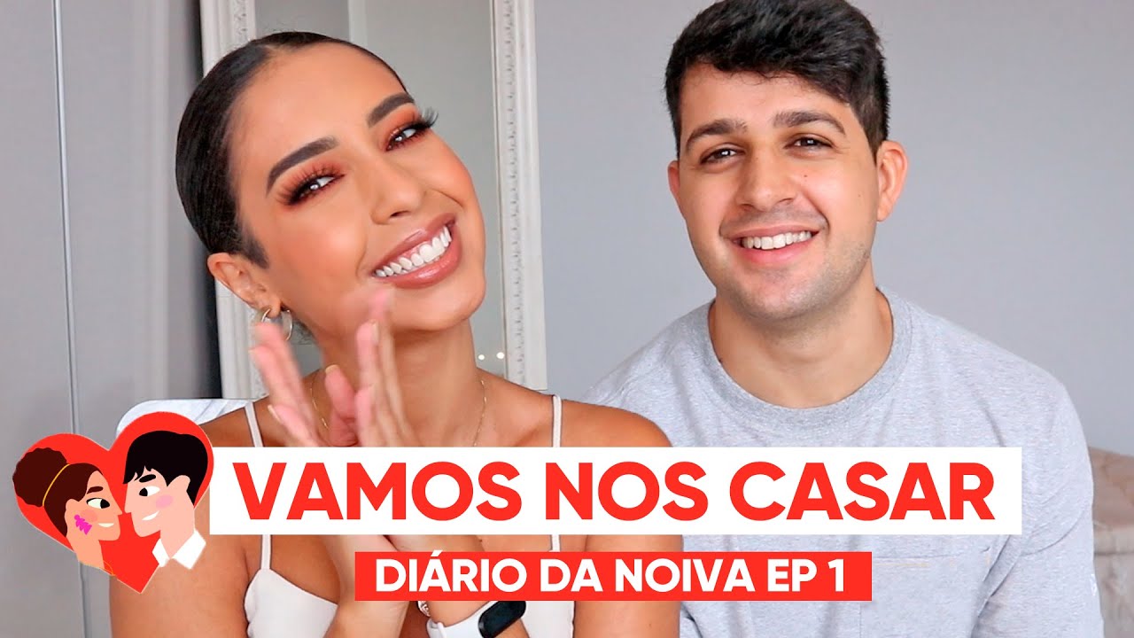 VAMOS NOS CASAR! NOSSA HISTÓRIA E COMO VAI SER O CASAMENTO - DIÁRIO DA NOIVA EP1 | JULIANA LOUISE