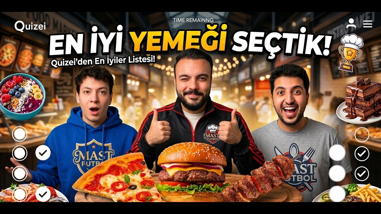 EN İYİ YEMEK SEÇİMİ | MAST FUTBOL
