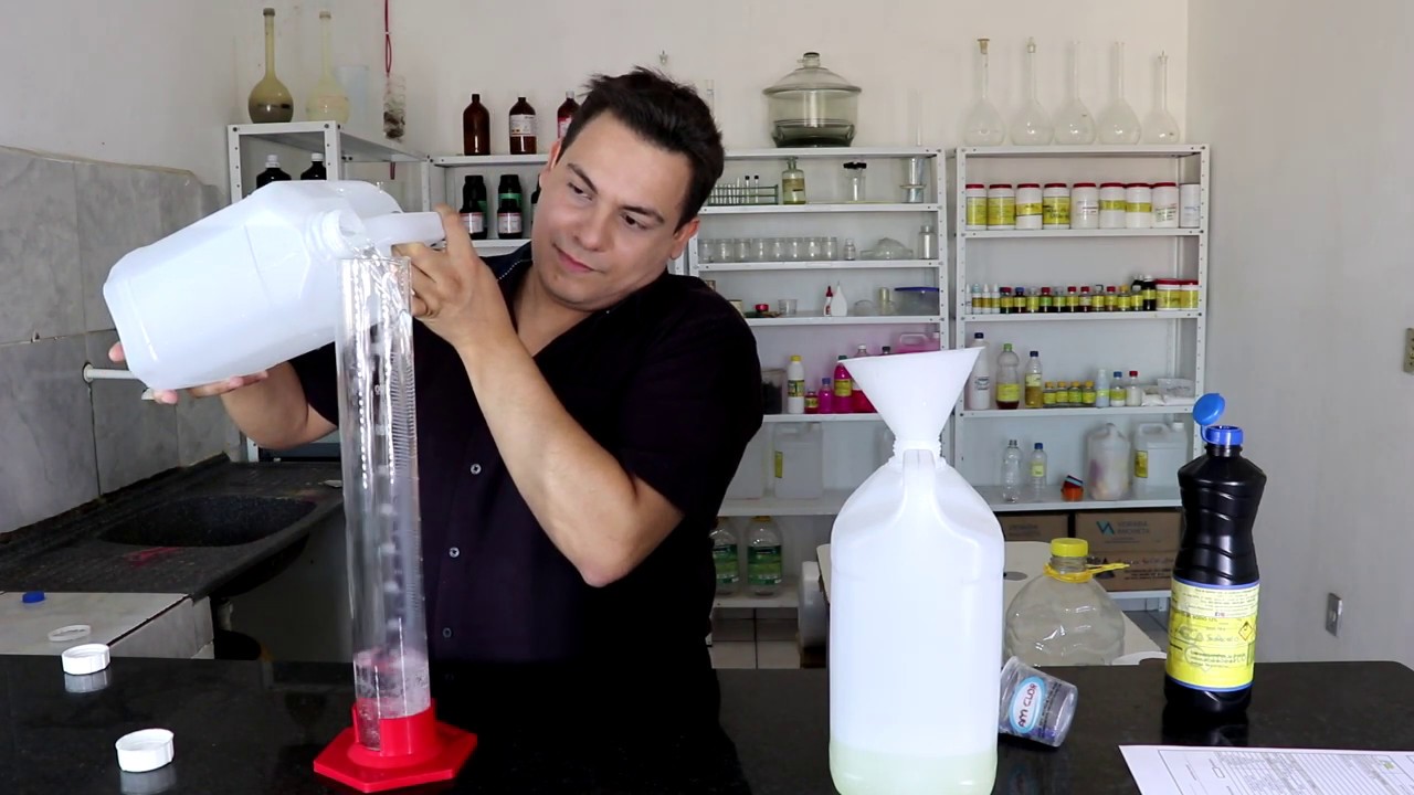 Como fazer um poderoso germicida Hipoclorito de S&oacute;dio 2%