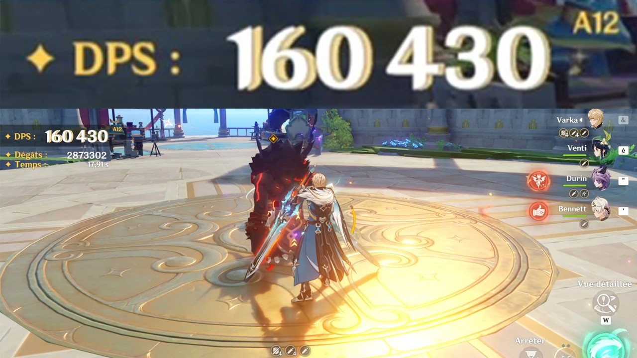 Varka C0 - 160k DPS (New Tech)