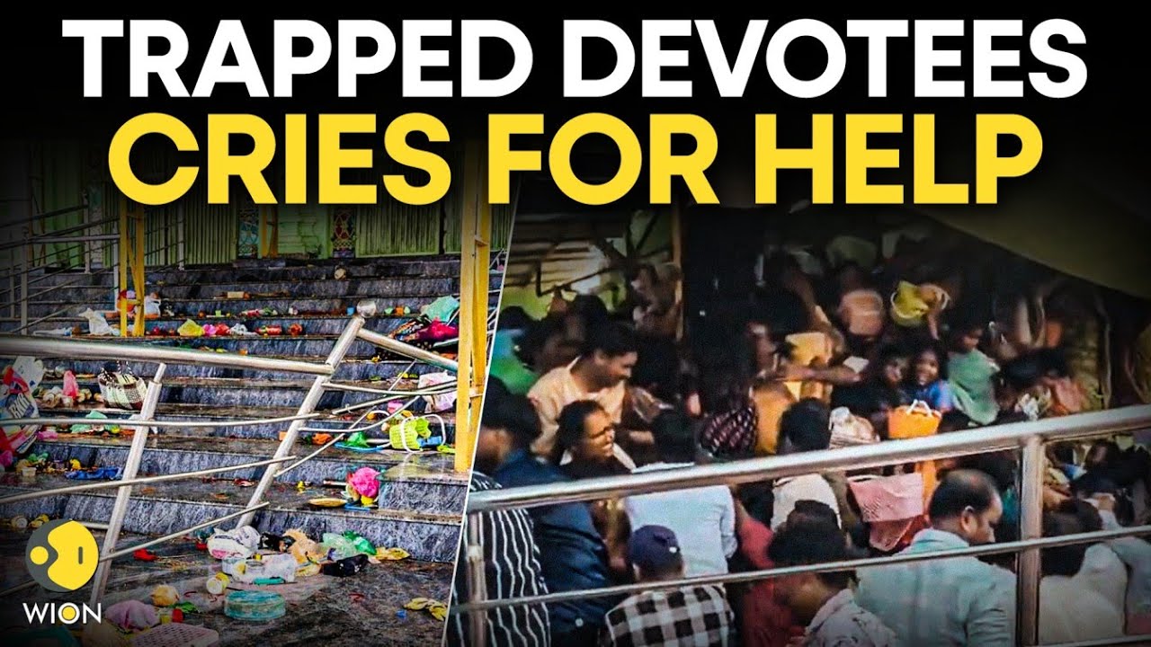 Andhra Temple Stampede Horror: One Exit, No Permit, Ten Lives Lost in Chaos | WION Originals