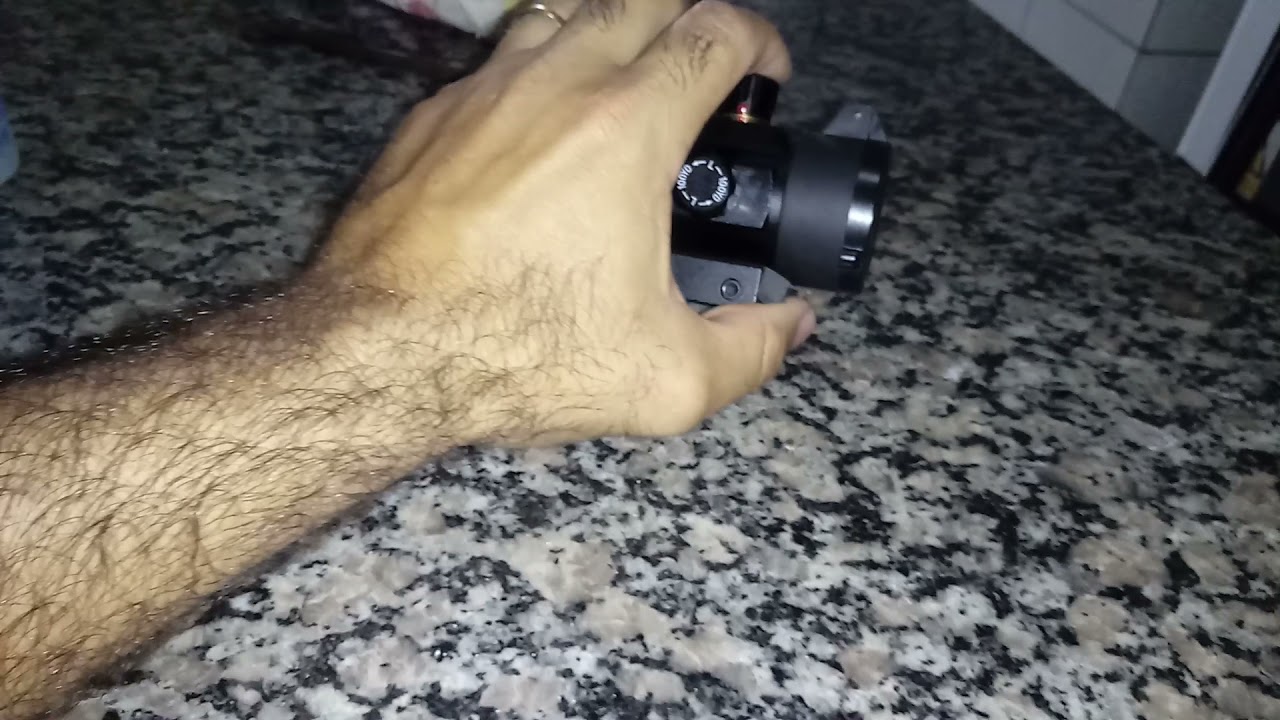 dica para não perder a regulagem do red dot.