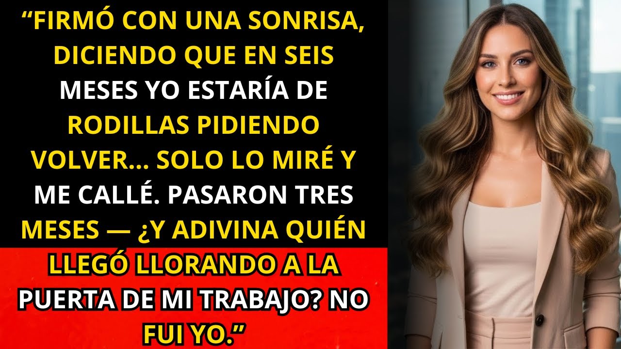 “‘En seis meses vas a rogar’, me prometió en el divorcio — solo que no dije quién rogó primero”