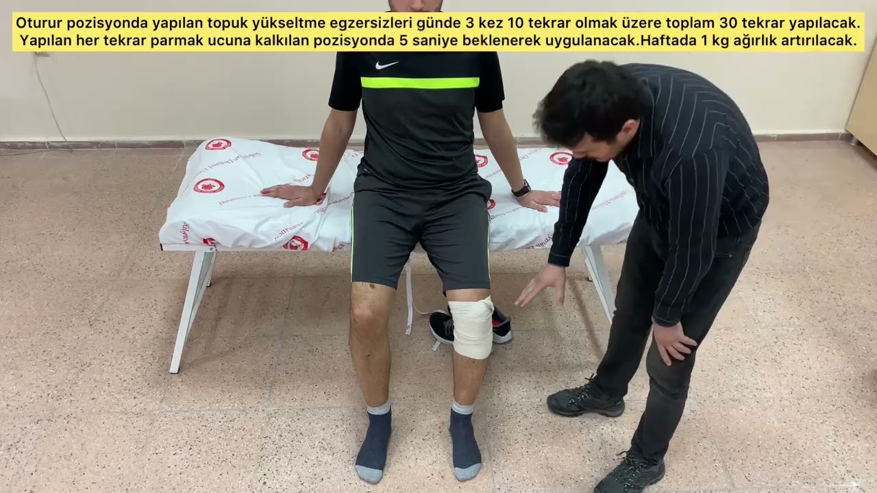 Ön Çapraz Bağ Cerrahisi Sonrası 2-4. Hafta Programı