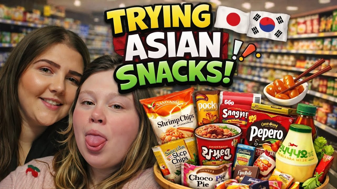 Trying Asian Snacks from Oseyo! | Korean Supermarket Haul 