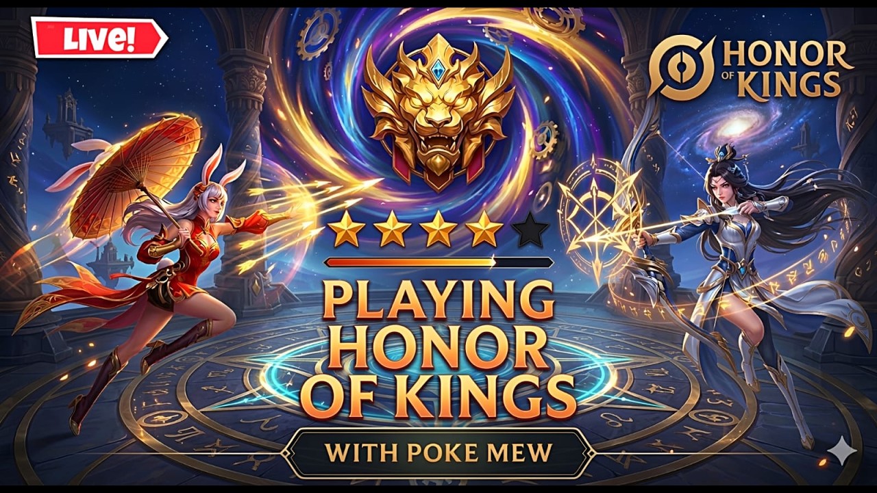 [🔴 LIVE] POKEMON UNITE & HONOR OF KINGS! | RANK PUSH GAMEPLAY | POKE MEW IS LIVE #hok #pokemonunite