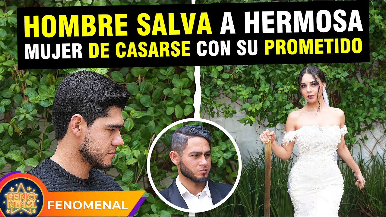 Hombre salva a hermosa mujer de casarse con su prometido.