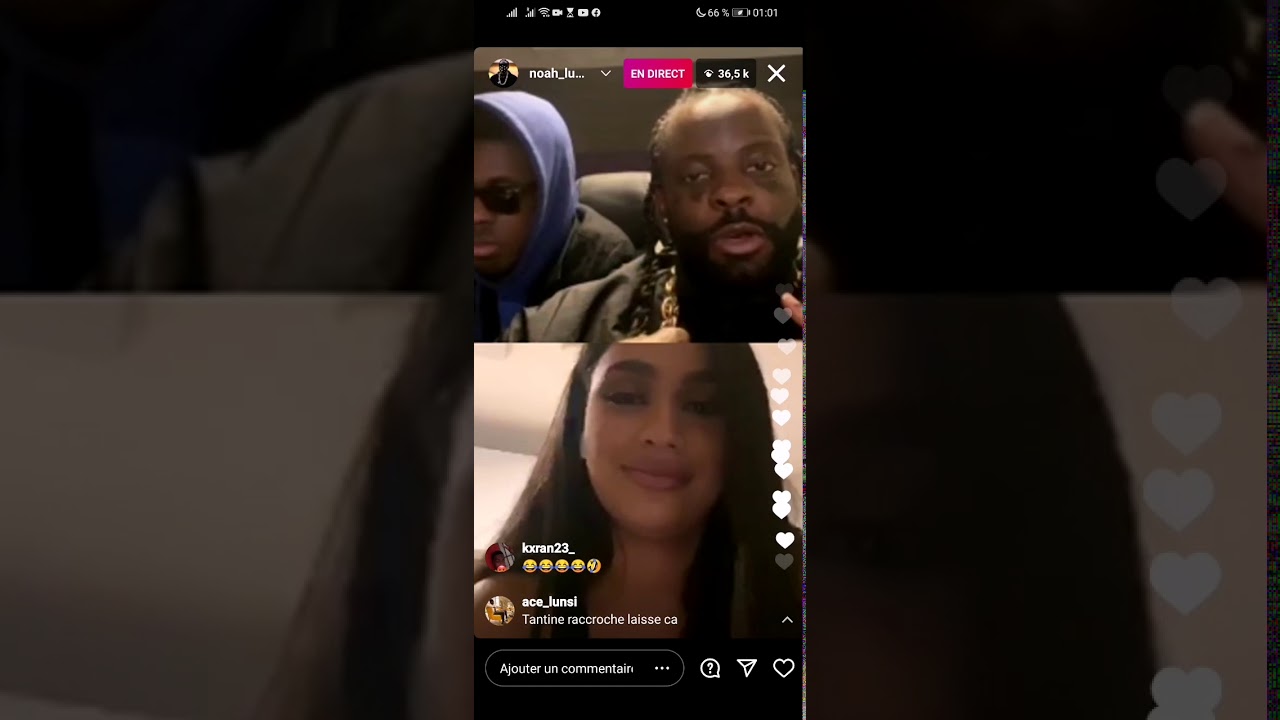 Une londonienne Clash Noah Lunsi dans le NoheezyShow