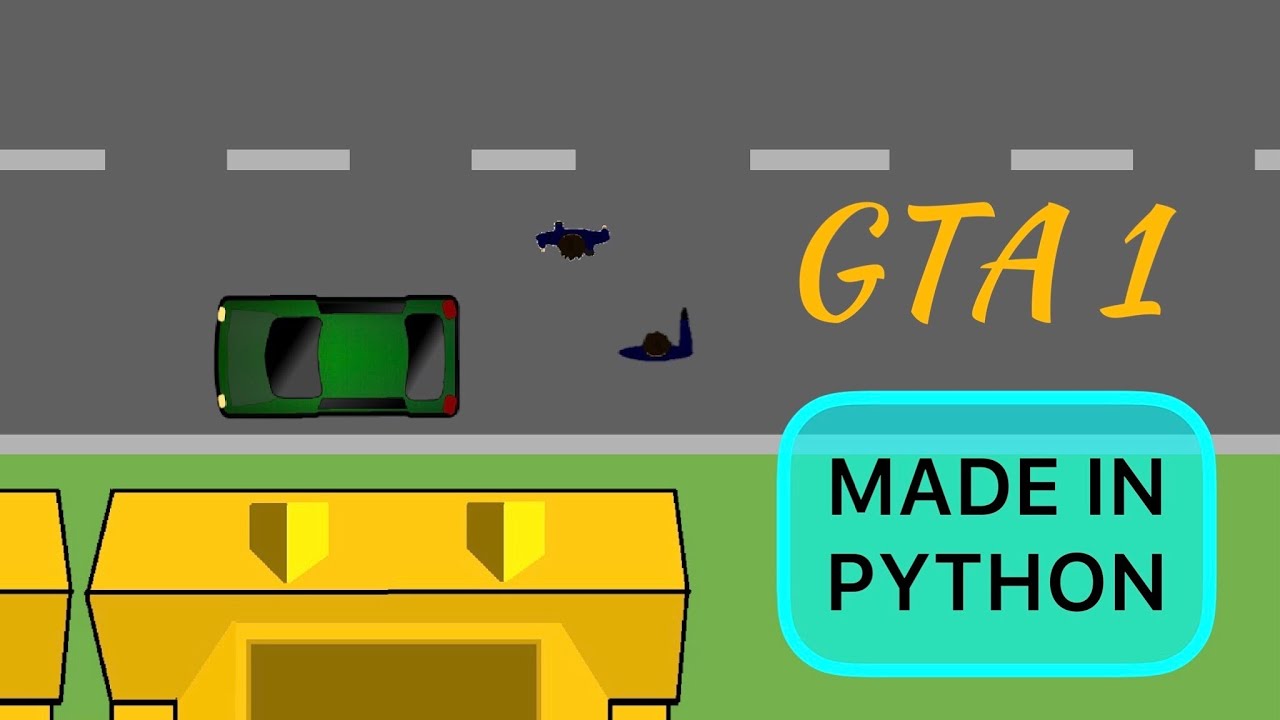 Make 2D GTA Game in Python (Ursina Engine)