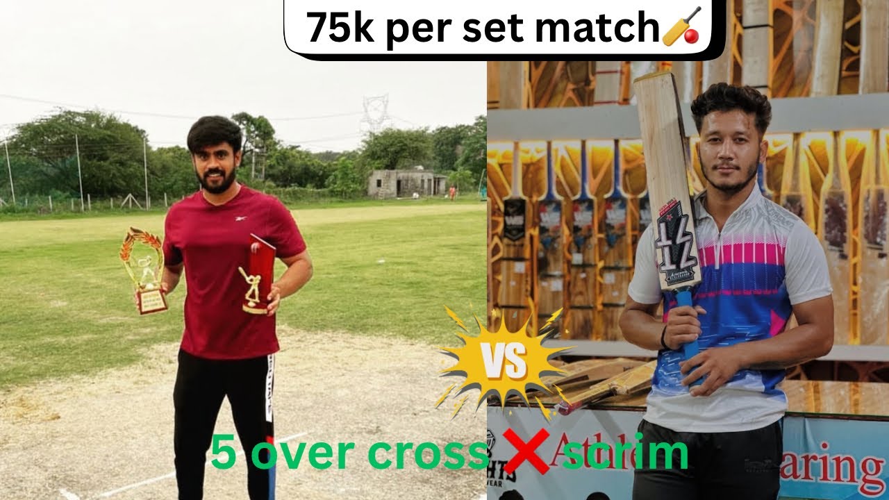 Mogli 🆚 Akash nepali / सिक्स की बारिश🏏 / tennis cricket Gurgaon #tenniscricket #cricketlover 