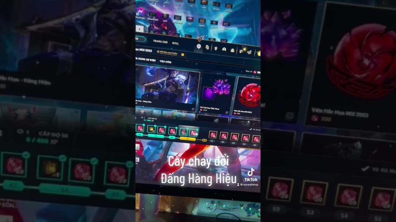 [LMHT] C&agrave;y chay đổi Yasuo Hắc Hoạ - H&agrave;ng Hiệu | Ezreal MVP #shorts