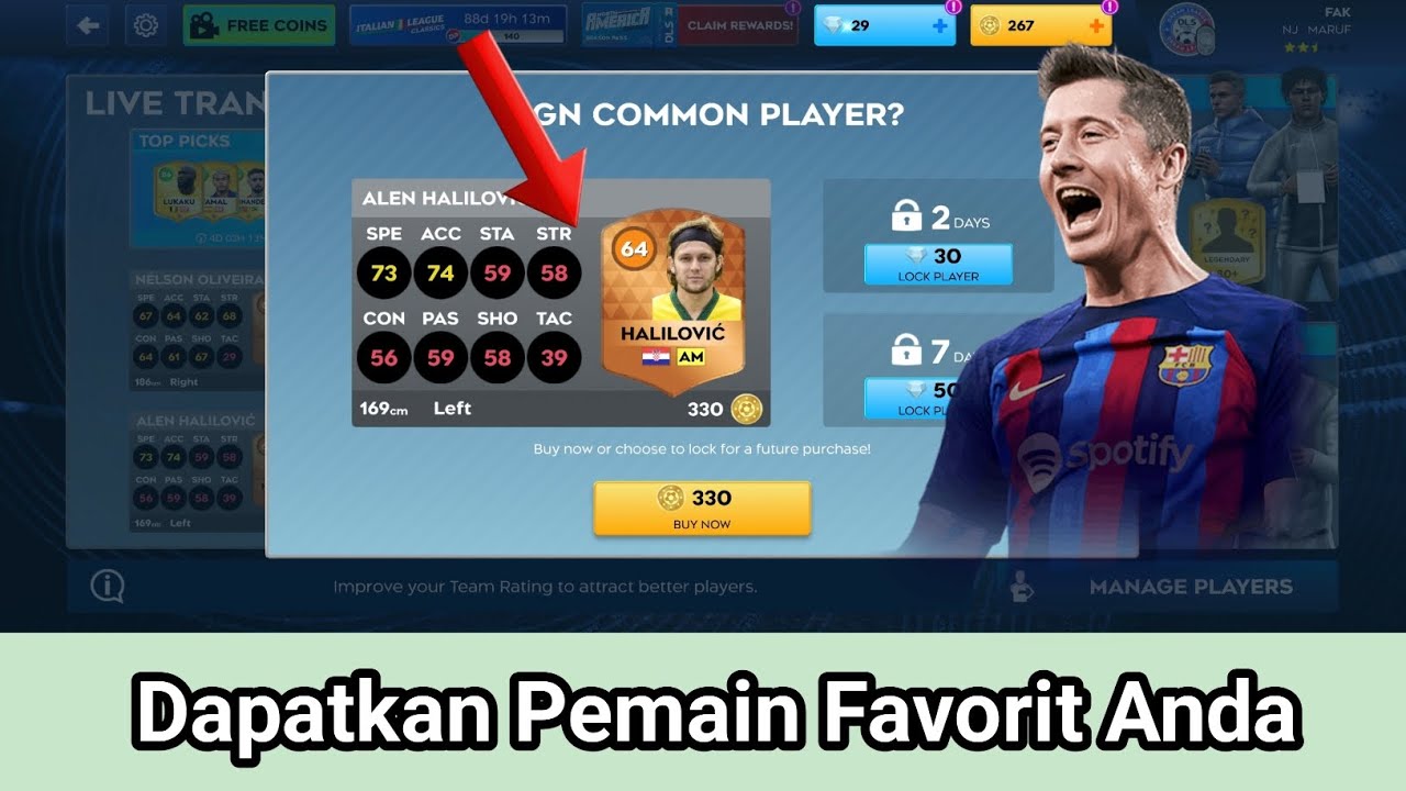 DLS 26 • Cara Mendapatkan Pemain Apa Pun yang Anda Inginkan di DLS 2026 • Trik untuk Menemukan 