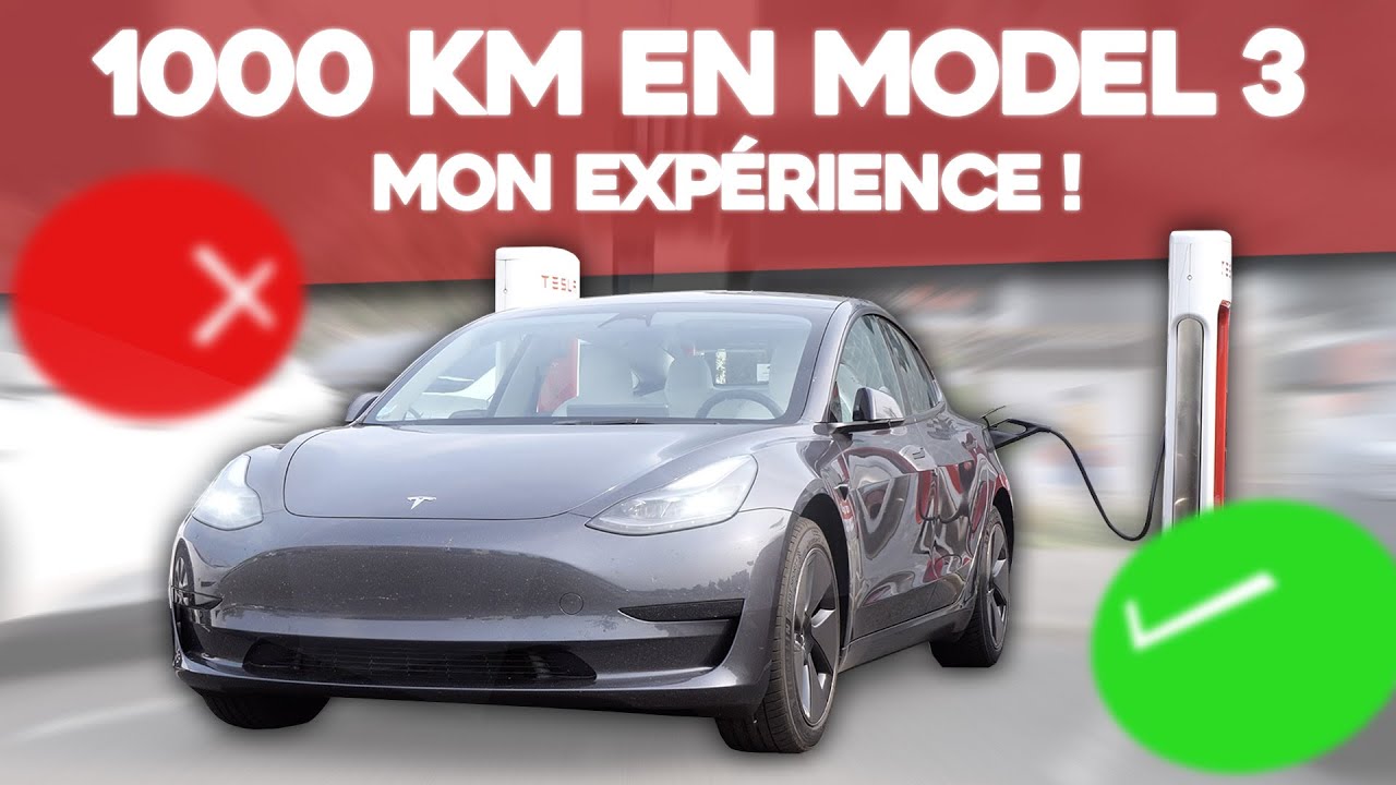 Mon road trip entre Paris et la Suisse en Tesla Model 3 d'entrée de gamme !