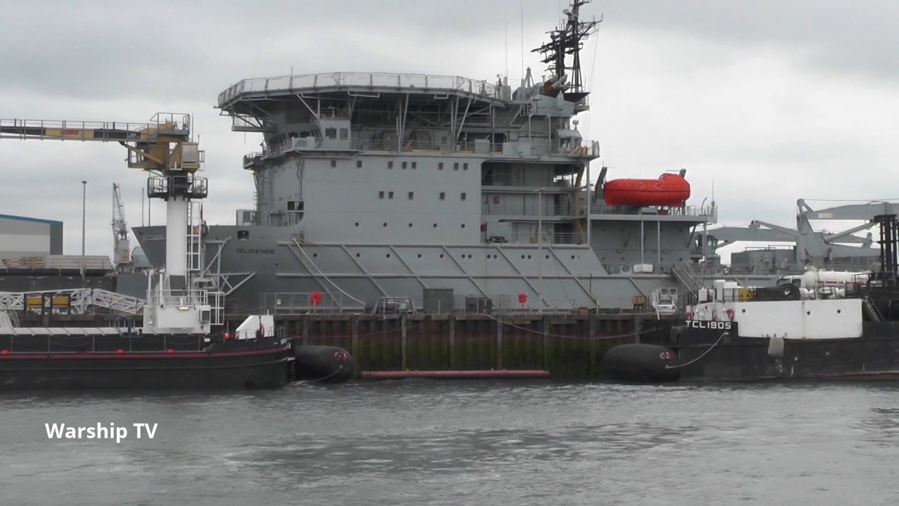 ROYAL NAVY WARSHIPS AT PORTSMOUTH NAVAL BASE - 15th July 2017