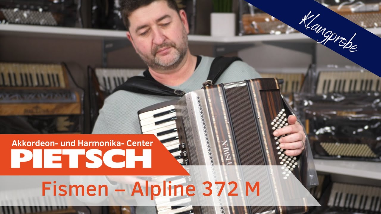Akkordeon - Fismen Alpline 372 M - Klangprobe