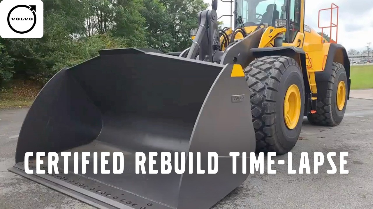 Watch Heavy Machinery Get Restored With A Volvo Certified Rebuild