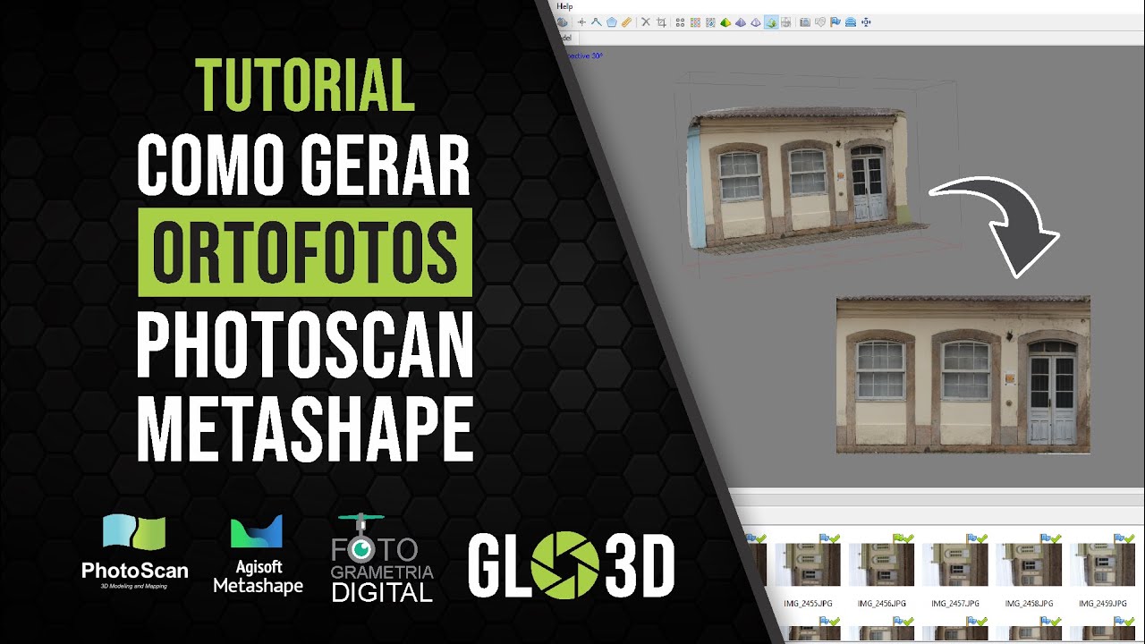 COMO GERAR ORTOFOTOS NO PHOTOSCAN / METASHAPE