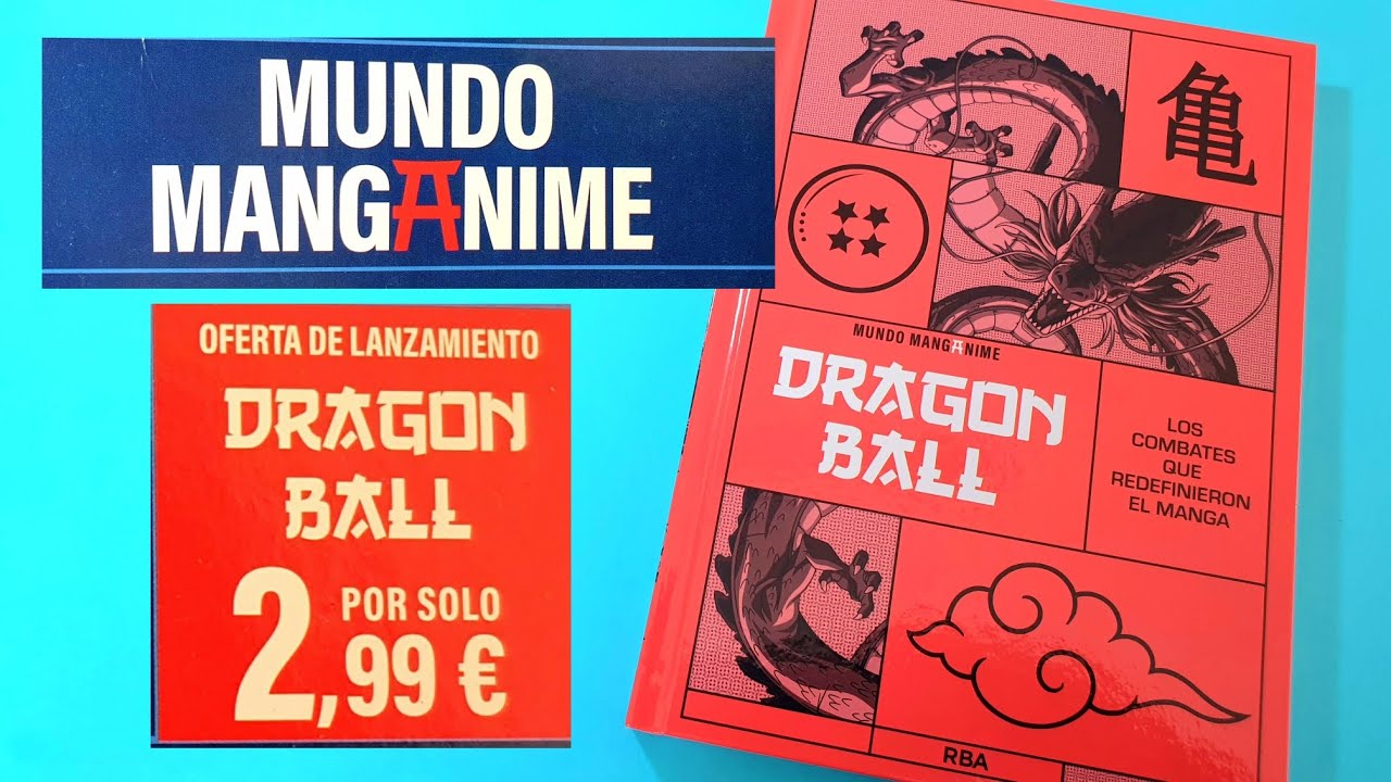 Mundo MANGANIME Colección RBA. DRAGON BALL oferta de lanzamiento. 