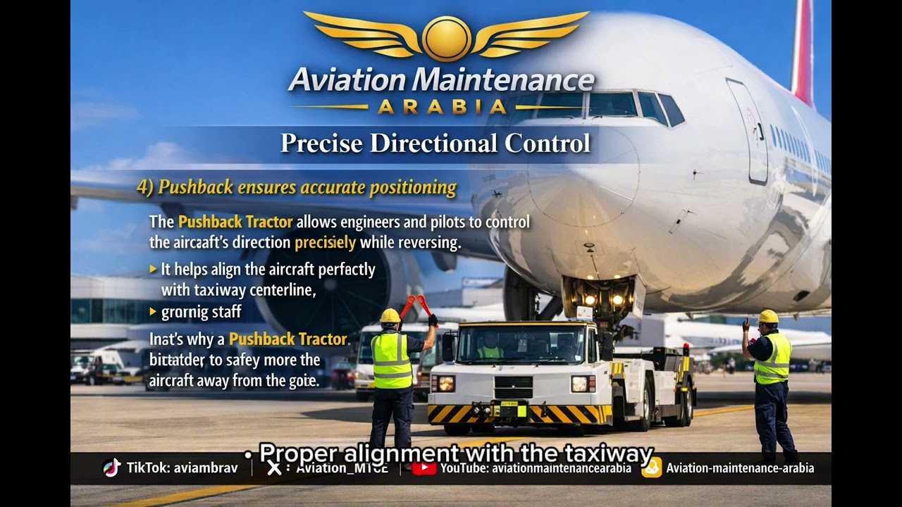 Aircraft Pushback Procedure &mdash; Step by Step