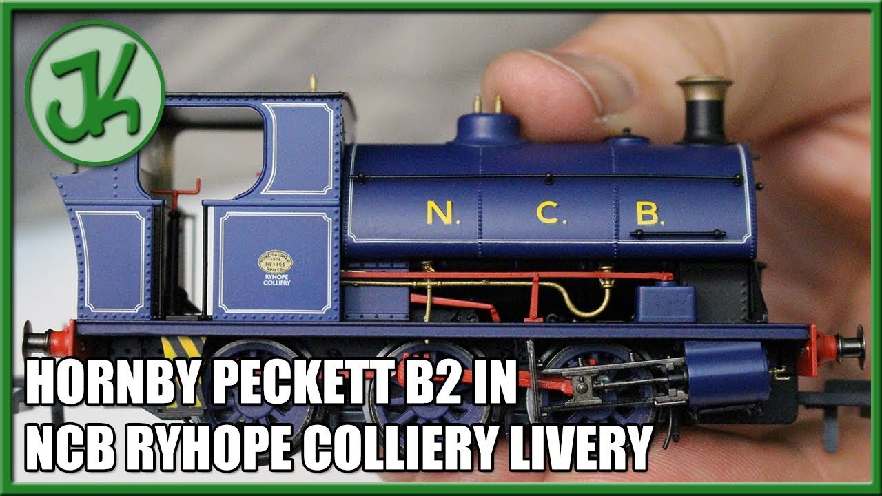 Hornby Peckett B2 in NCB Ryhope Colliery Livery - Unboxing and Review