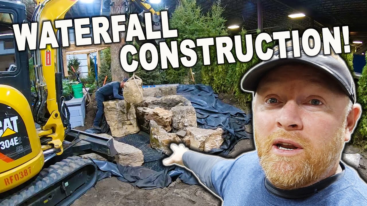 How to Build a Large Waterfall and Overlap Liner - Part 1