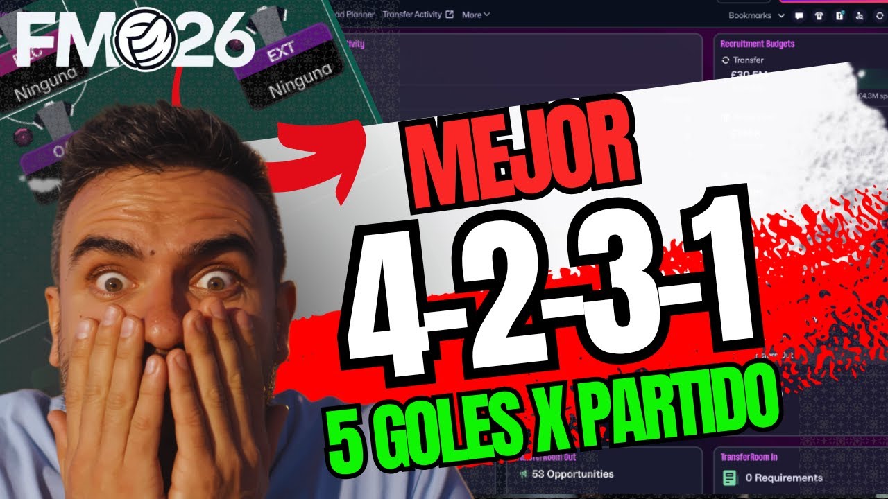 💥 La Táctica Más Rota de FM26: ¡4,7 Goles por Partido! | Football Manager 26 en Español