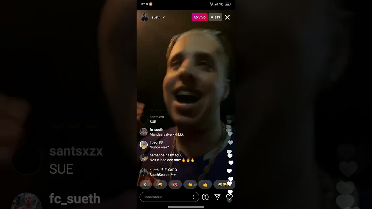SuethSeason ( pr&eacute;via ) live