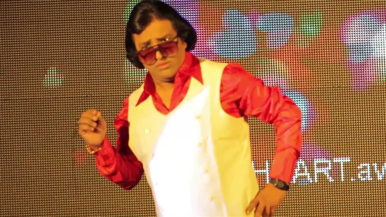 NAGESH as Rajesh Khanna   Gulabi akhein jo teri dekhi